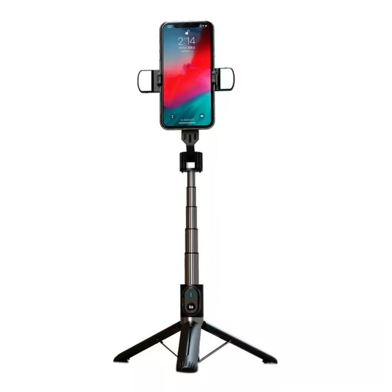 IGOMA - Palo Selfie Con Trípode control Bluetooth  Luz Led Igoma Mp-21