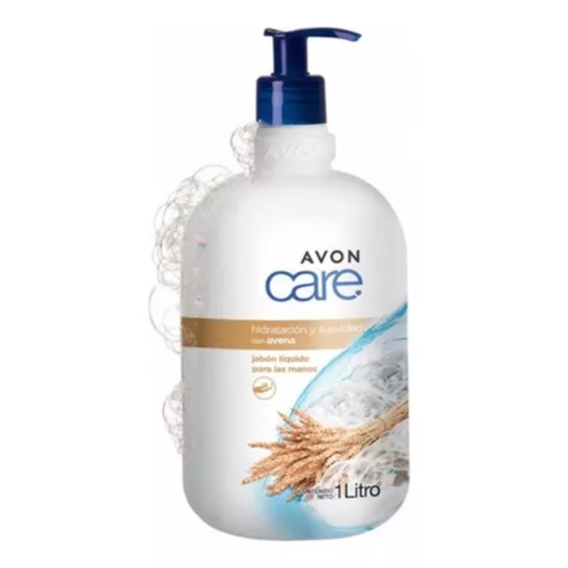 AVON - Jabón líquido manos Care Avena Avon 1 Litro