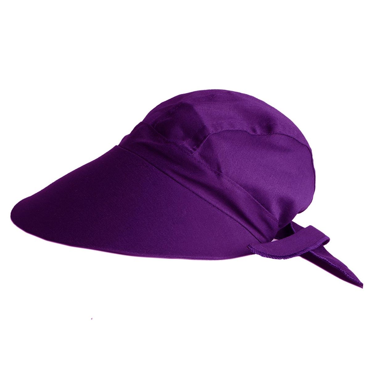 VELBROS - Gorra Visera Jardin Cachucha Ala Ancha Mujer Dama Pava - Purpura