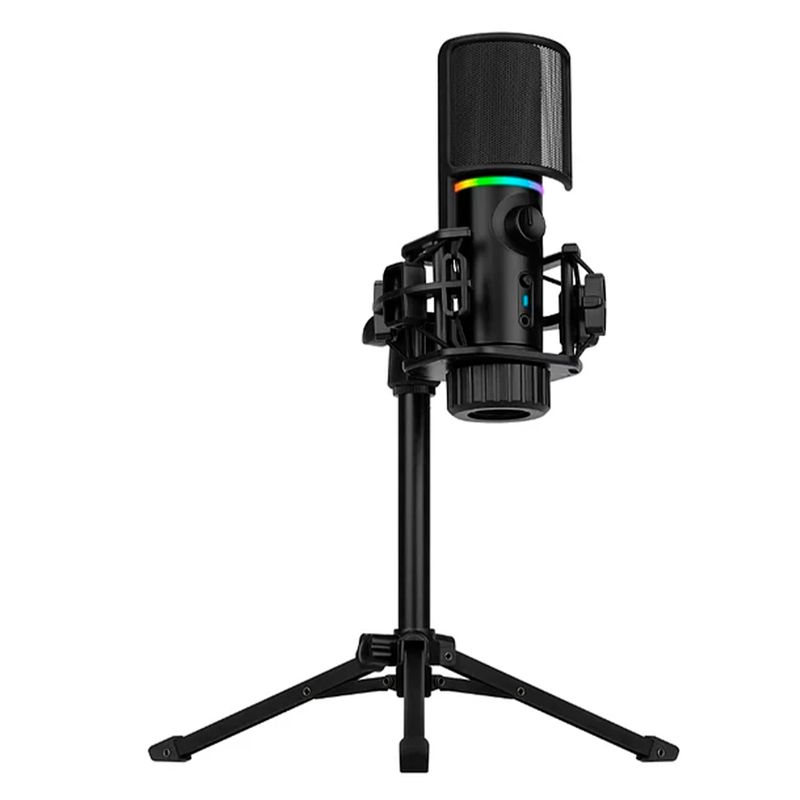 GENERICO - Micrófono Streamplify 48kh-Rgb + Trípode