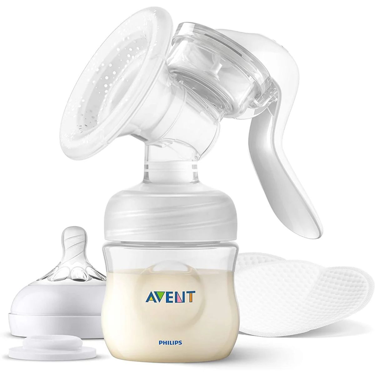 AVENT - Set Extractor Manual Natural Philips Avent Con Almohadillas