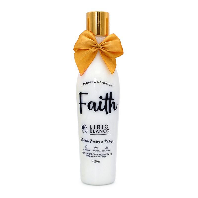 GENERICO - Crema Humectante Faith - Lirio Blanco Nueva Edición 250 ml