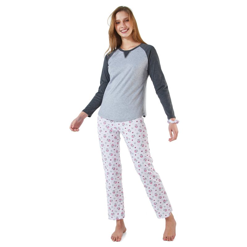SANTANA - Pijama Mujer Scarlett Magenta