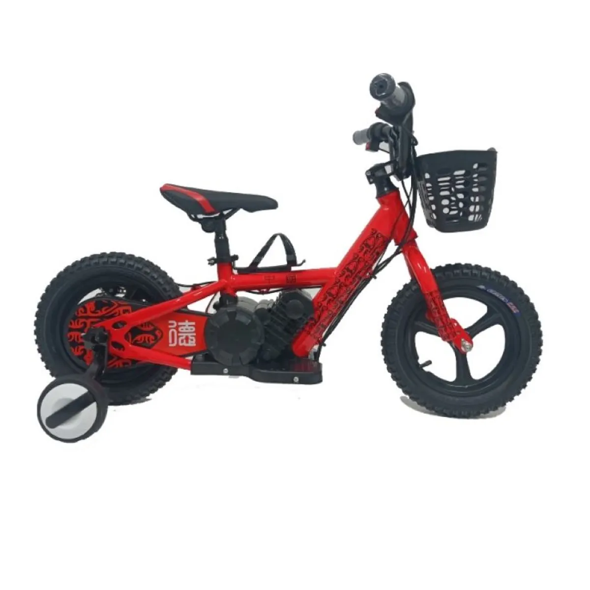ZHOPI CO - Bicicleta Electrica Para Niños Rin 12