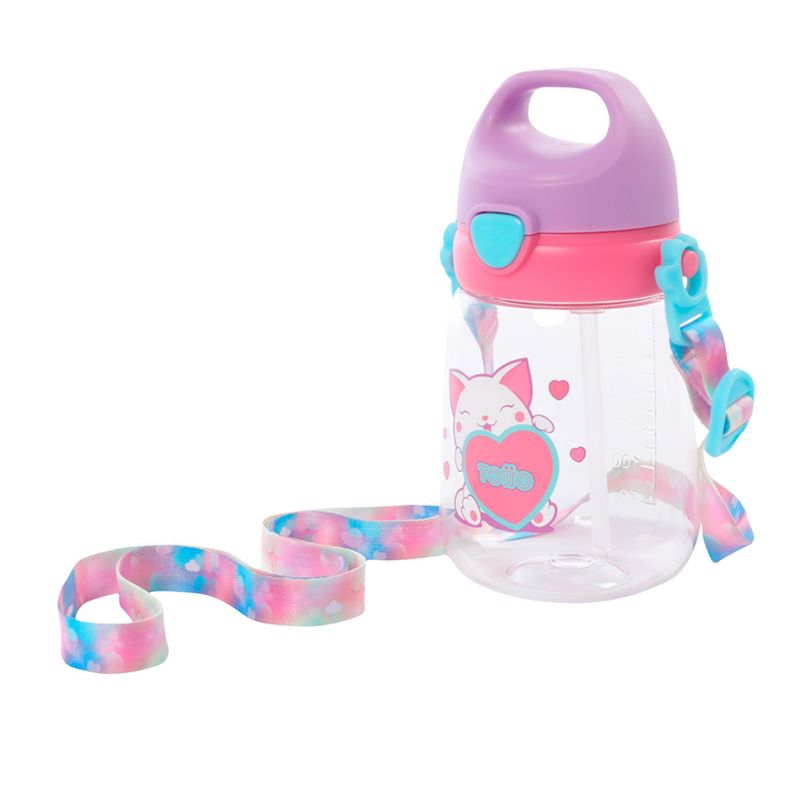 TOTTO - Botilito Plástico Sweety Heart 350 ML Azul