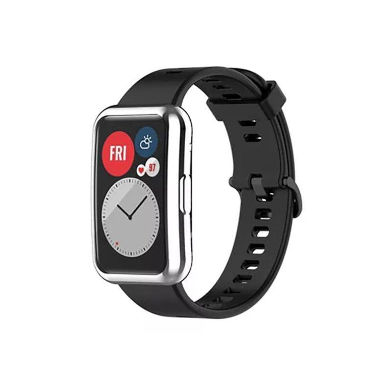 GENERICO - Funda case Alta Resistencia Compatible Con Huawei Band 6- Transparente