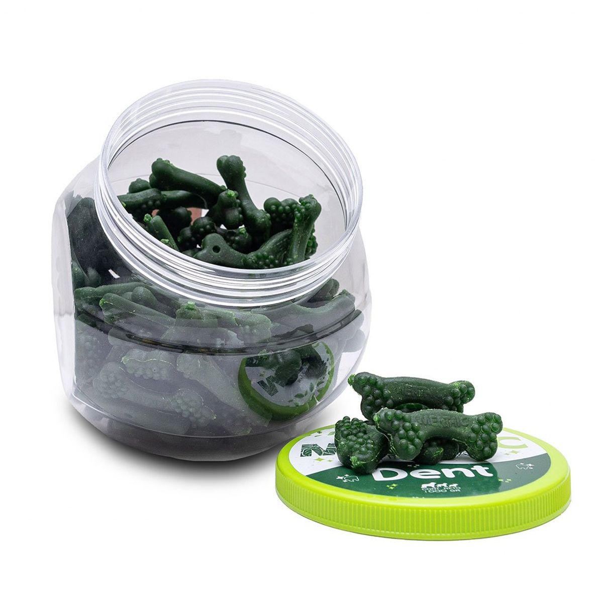 AM MASCOTAS - MENTHIC Dental Treats  Bombonera Dent S  1000 gr