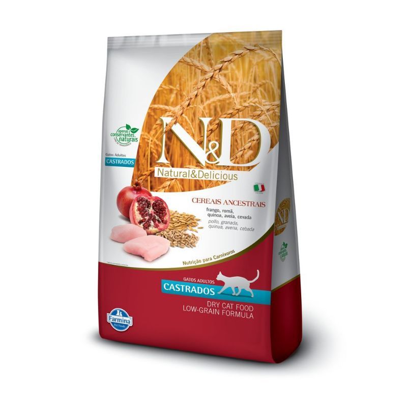 GENERICO - N&D Cat Ancestral Frango Adult Castrado x 7kg