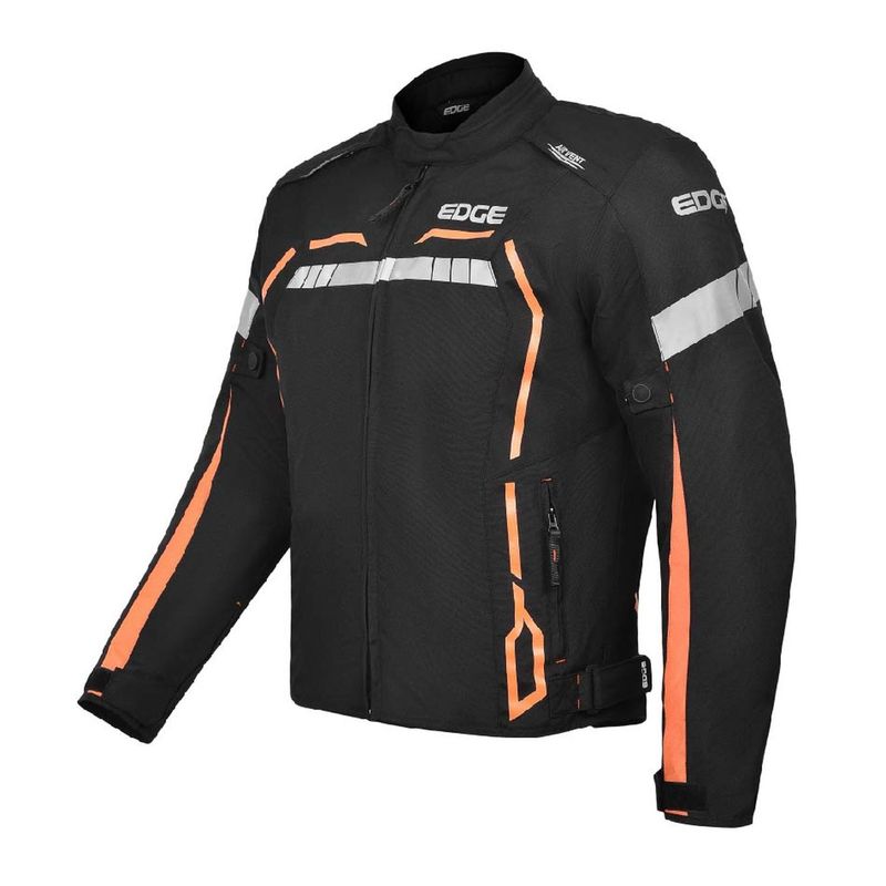 EDGE HELMETS - Chaqueta Touring Edge Helmets - Naranja - M