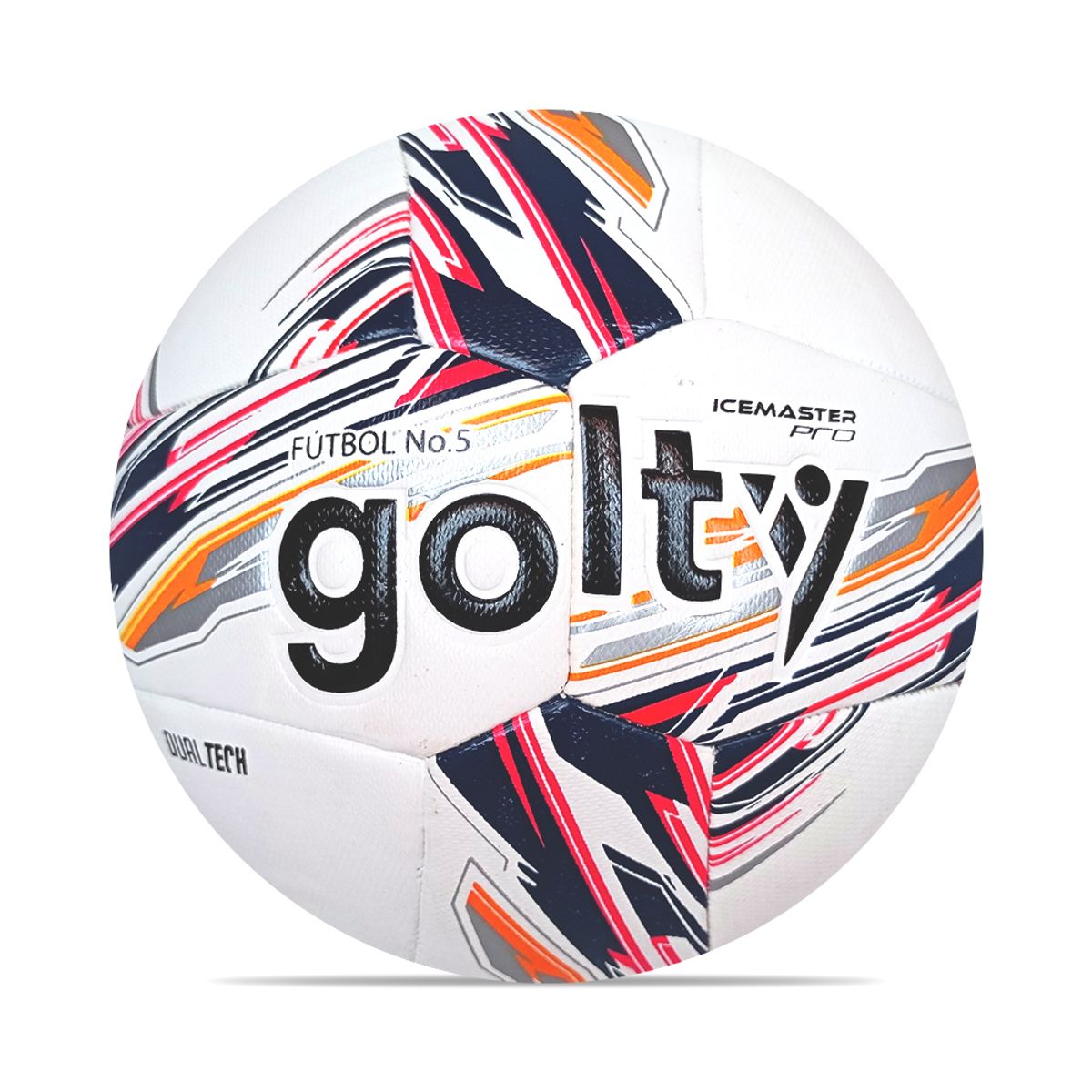 GOLTY - Balon Futbol Pro Golty Dualtech Iii #5-Rojo