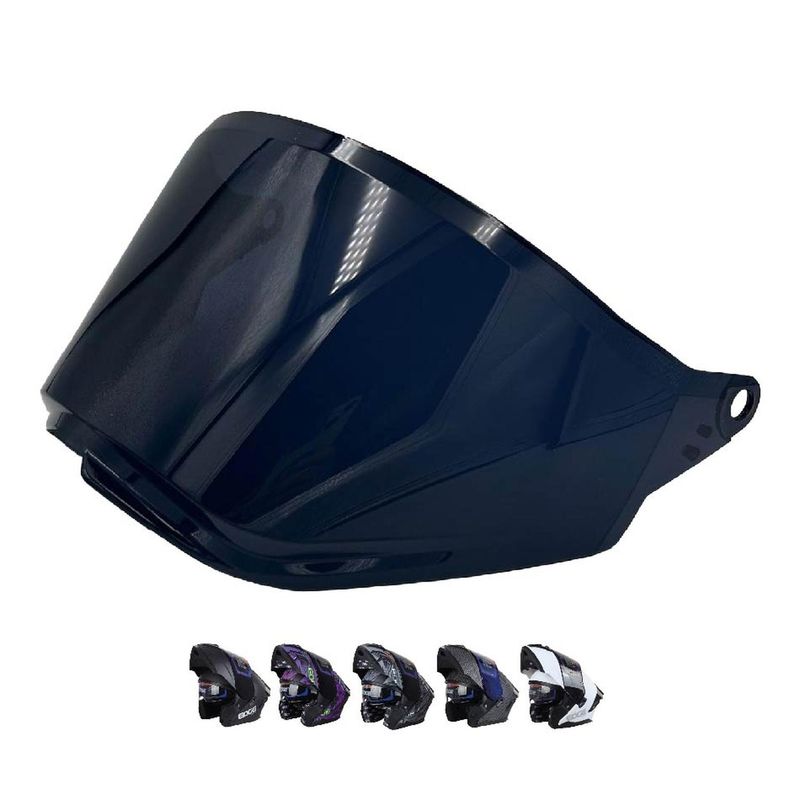 EDGE HELMETS - Visores Dark Light Edge Helmets - Negro