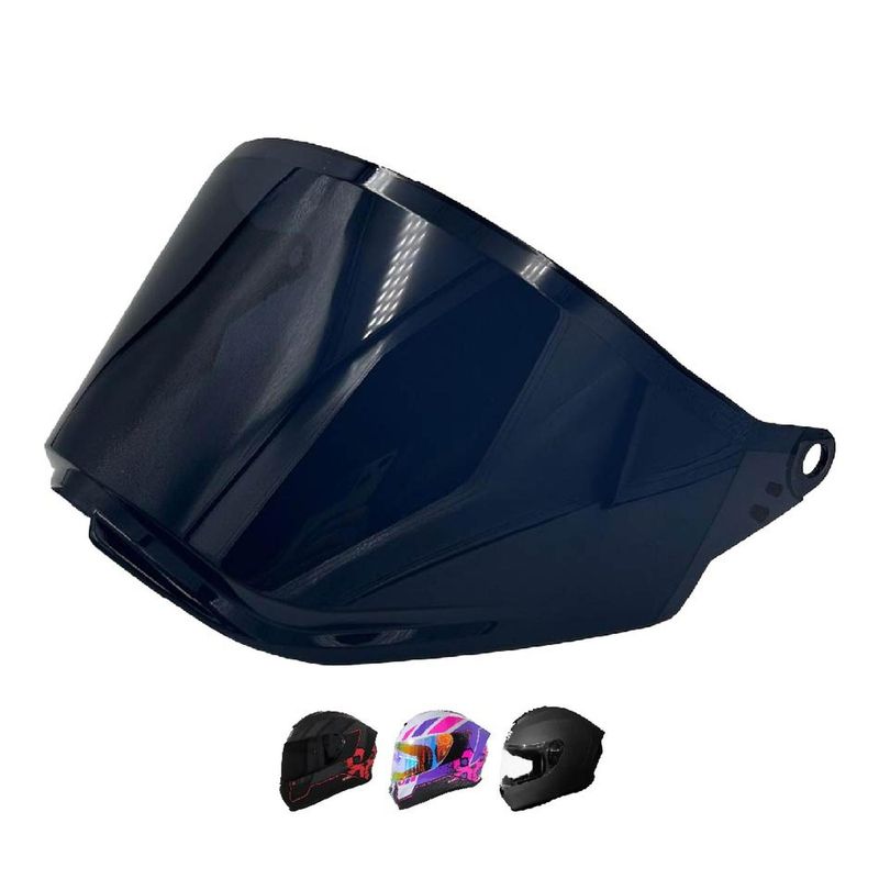 EDGE HELMETS - Visores Dark Light Edge Helmets - Negro
