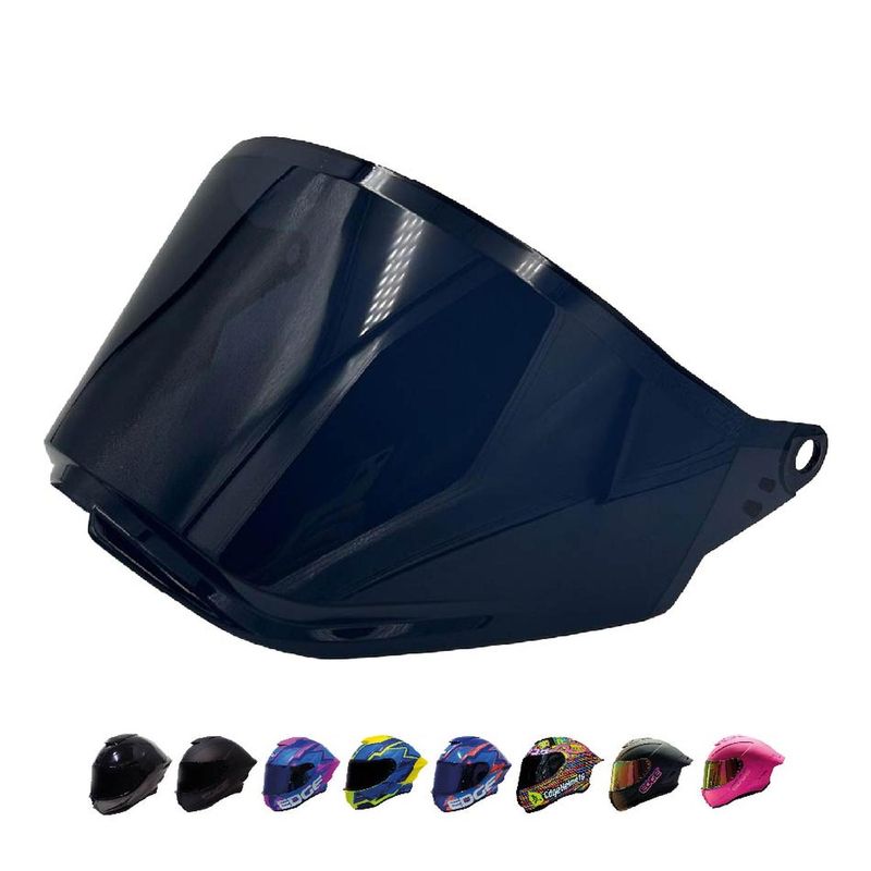 EDGE HELMETS - Visores Dark Light Edge Helmets - Negro