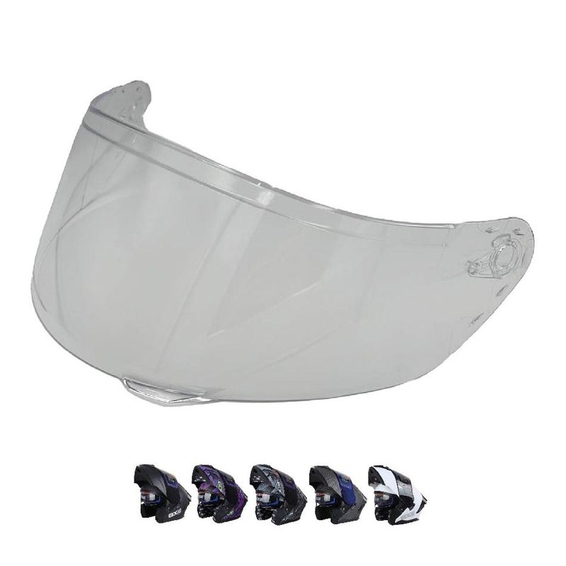EDGE HELMETS - Visores Transparentes Edge Helmets