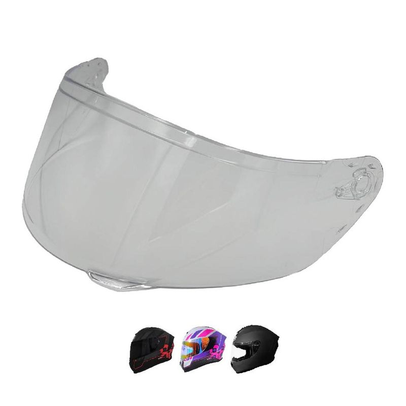 EDGE HELMETS - Visores Transparentes Edge Helmets