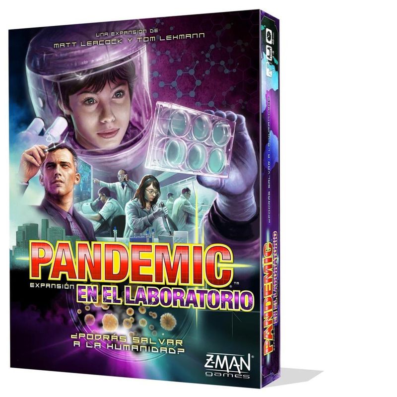ASMODEE - Pandemic En El Laboratorio Juego De Mesa Español