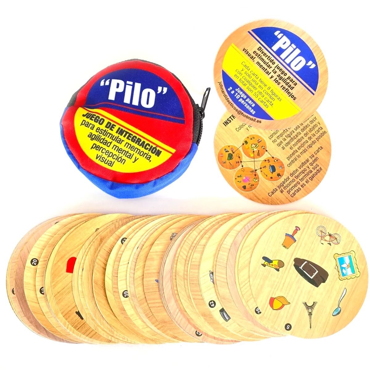 GENERICO - Pilo Juego De Mesa Concentración Agilízate