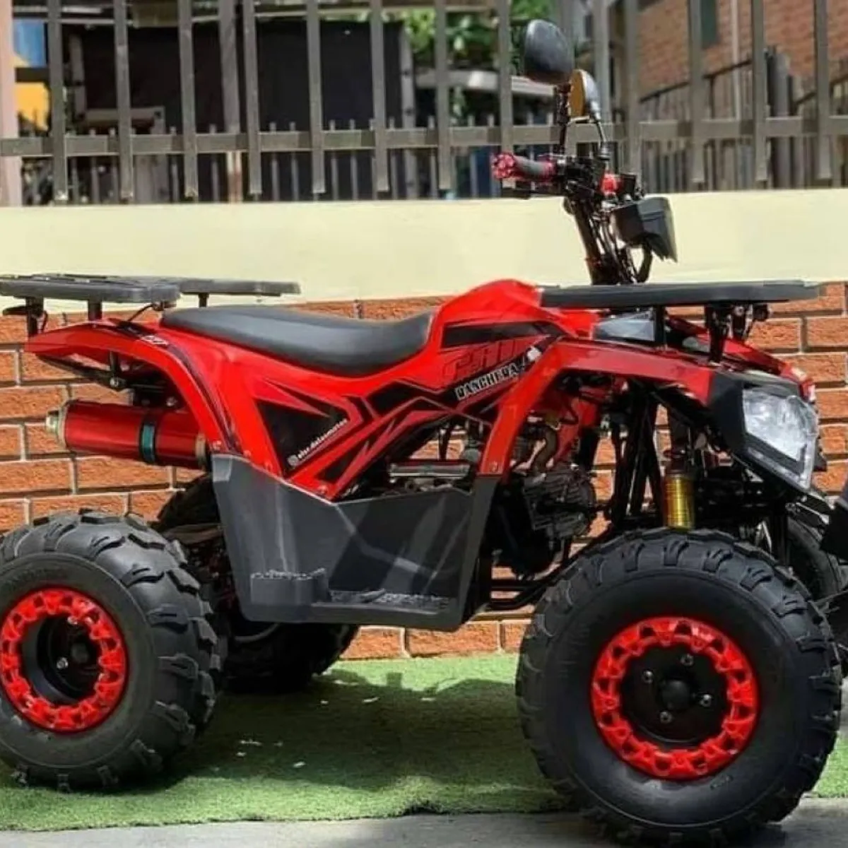 ZHOPI CO - Cuatrimoto A  Gasolina 125 CC Para Niños Montable