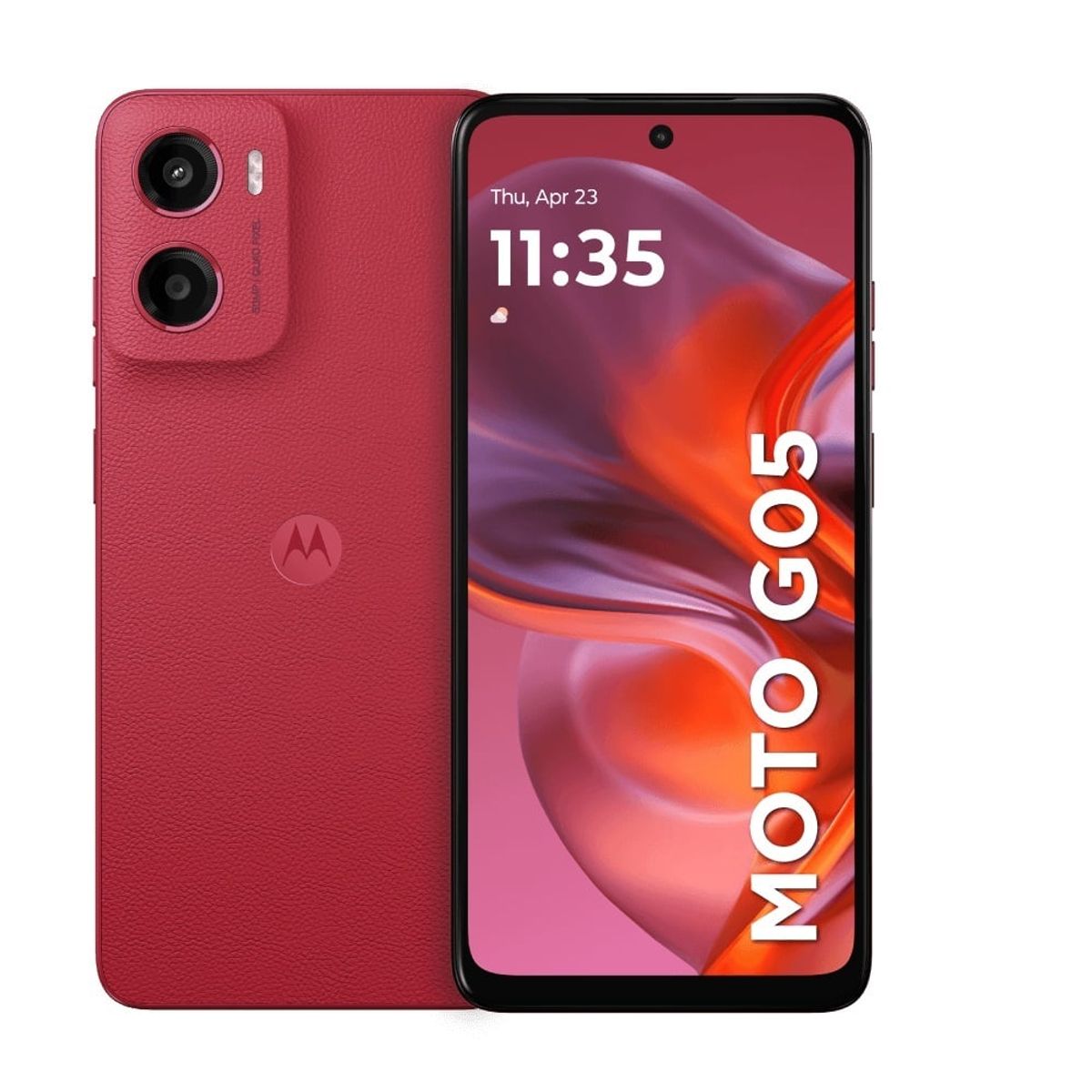 MOTOROLA - Celular MOTOROLA G05 128GB Rojo