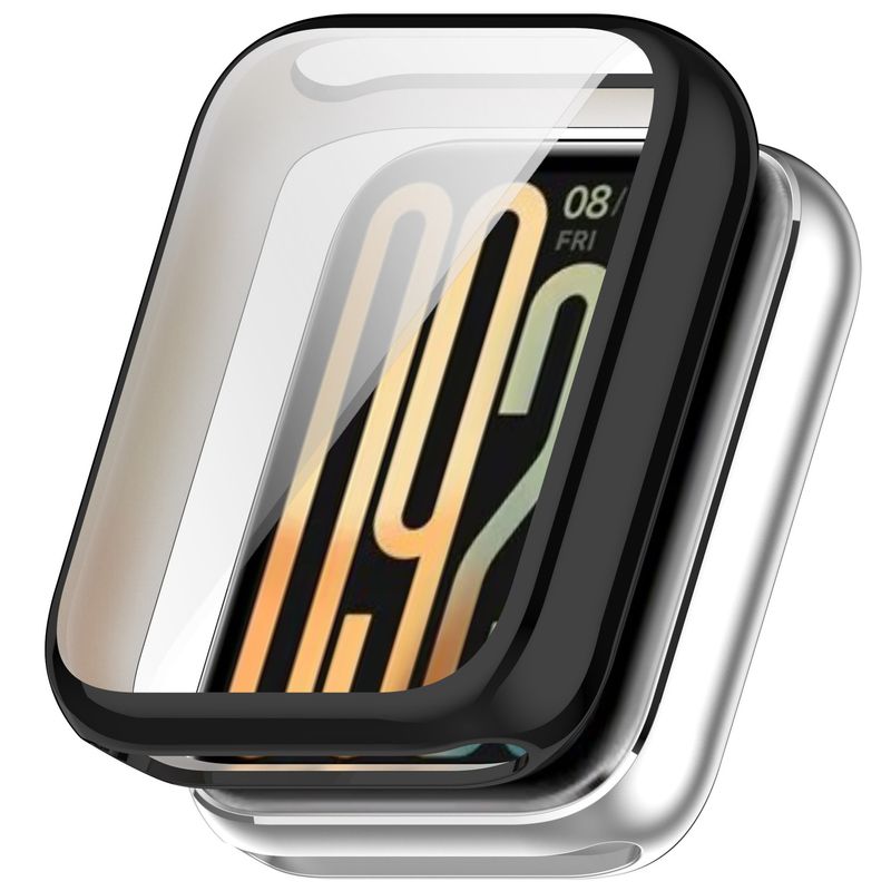 GENERICO - Funda Case Compatible Con Xiaomi Band 9 Pro-Negro