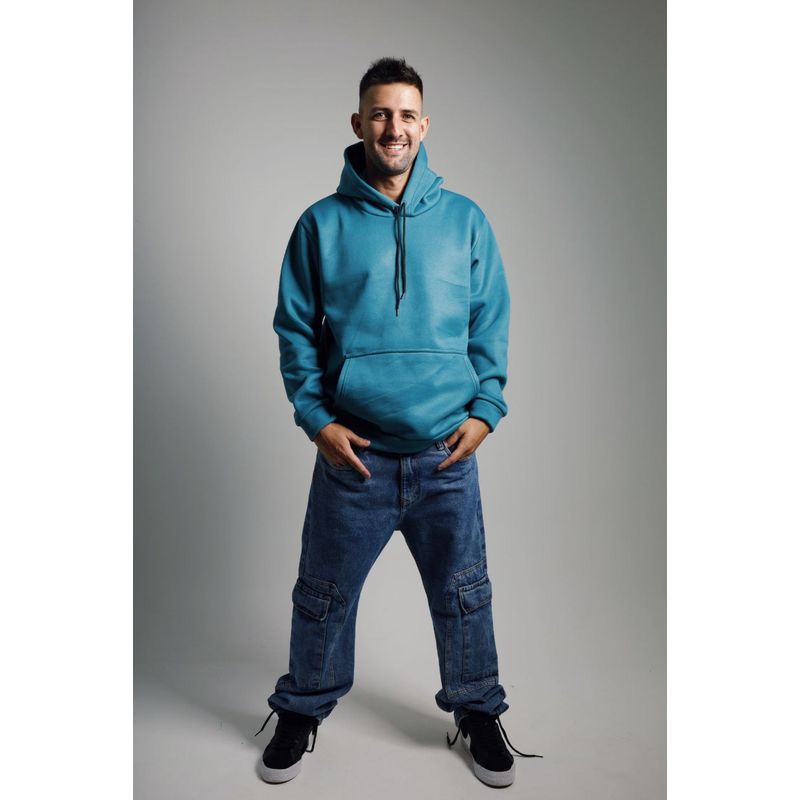 UNCOLOR - Hoodie Con Capota Con o Sin Cierre