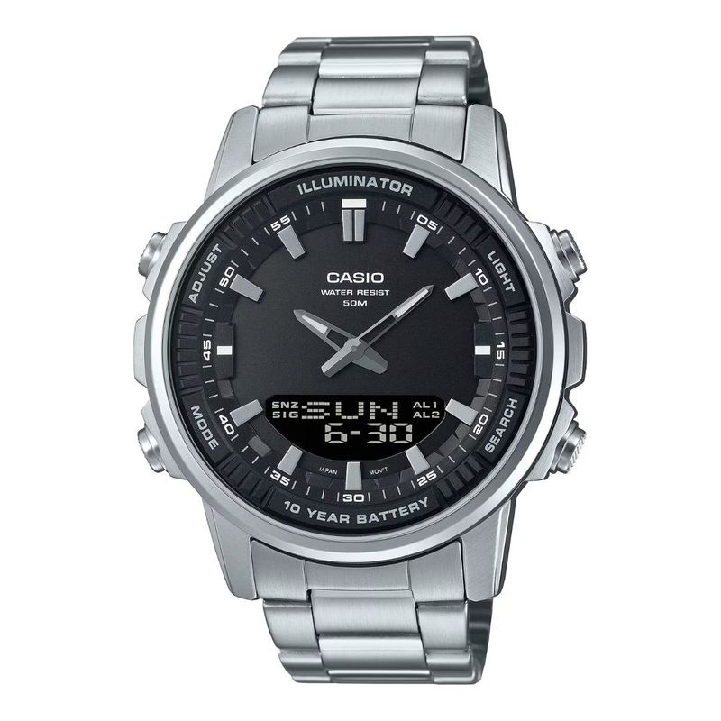 CASIO - Reloj Casio  AMW-880D-1A Análogo Digital - Elegante