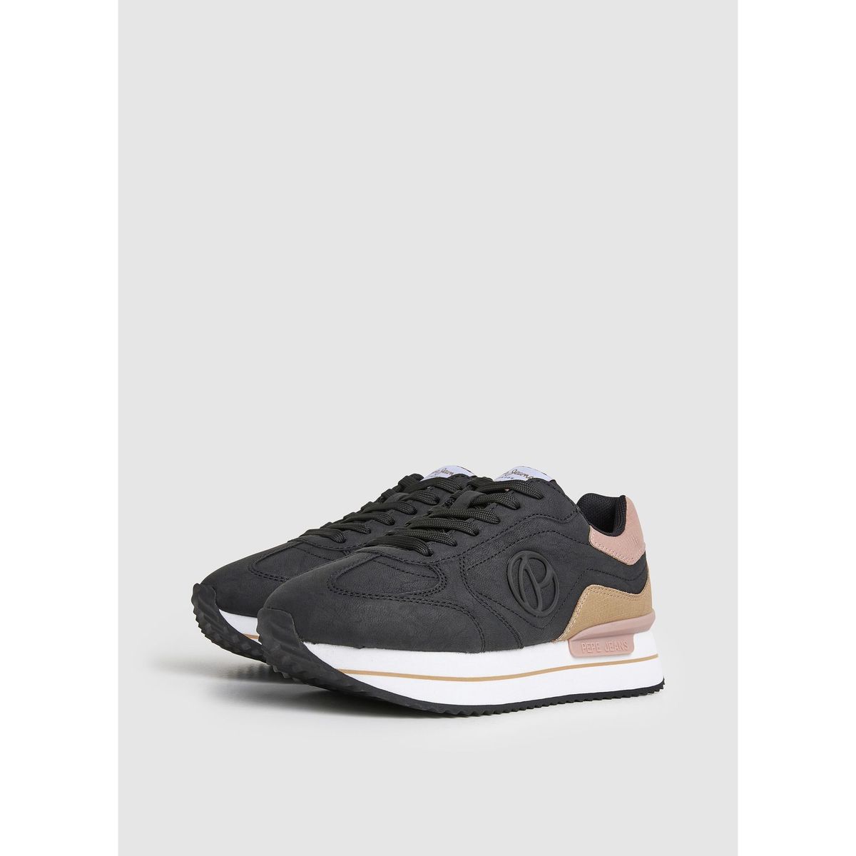 PEPE JEANS - Rusper Minimal Negro Para Mujer