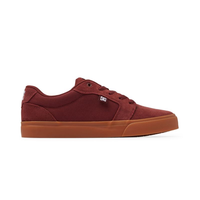 DC SHOES - Tenis DC Shoes Anvil Para Hombre Color Vinotinto