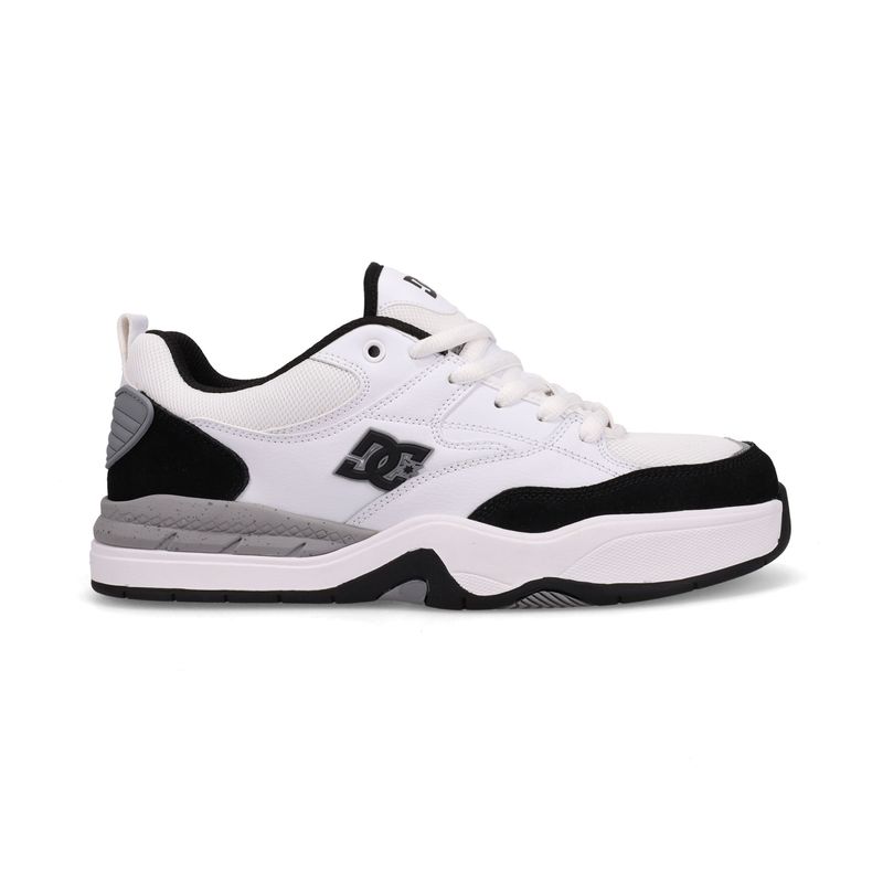 DC SHOES - Tenis DC Shoes Ascend Skate Para Hombre Color Blanco y Negro