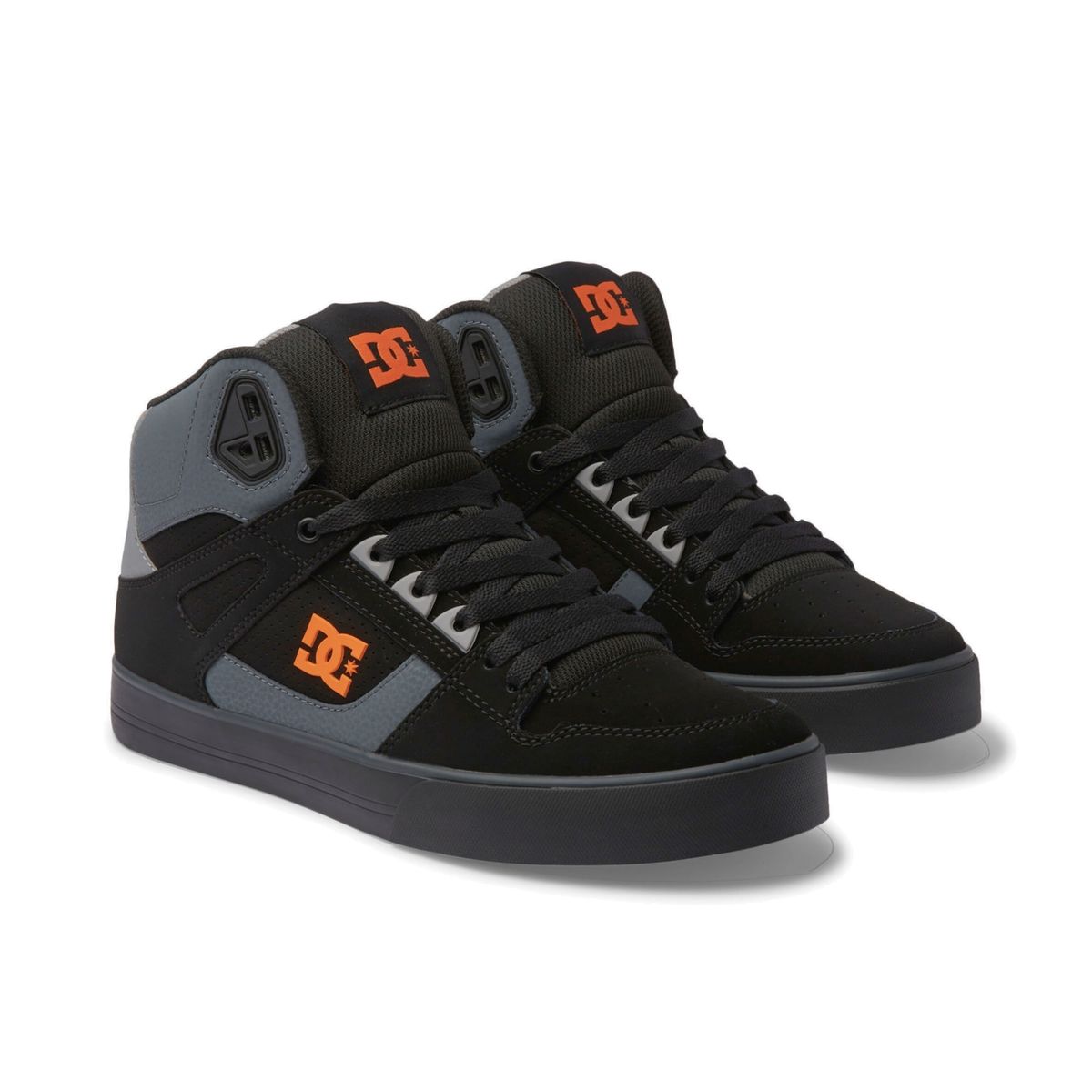 DC SHOES - Tenis DC Shoes Pure HT WC Para Hombre Color Negro y Gris