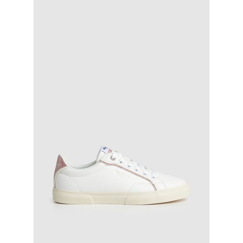 PEPE JEANS - Tenis Pepe Jeans Mujer Kenton Yusty W Color Blanco