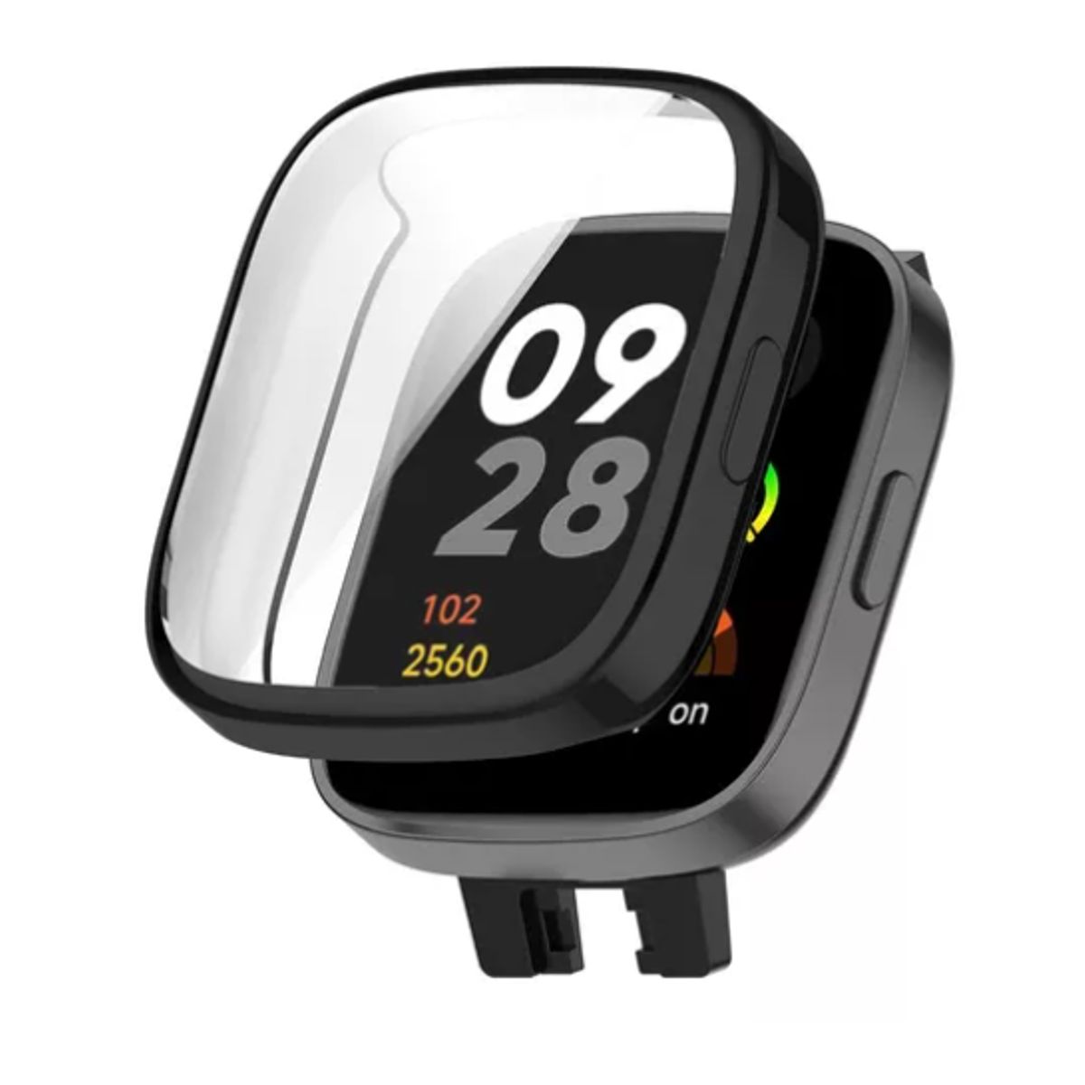 GENERICO - Funda Protectora Para Xiaomi Redmi Watch 3-Negro