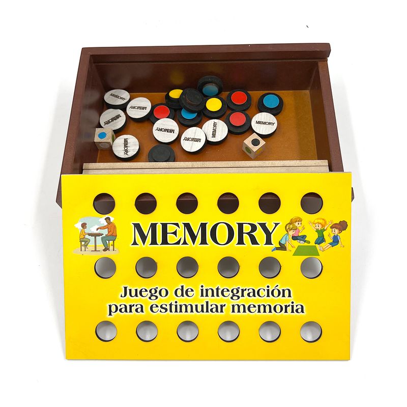 ARTESANAL - Juego MemoryMemoria En Madera