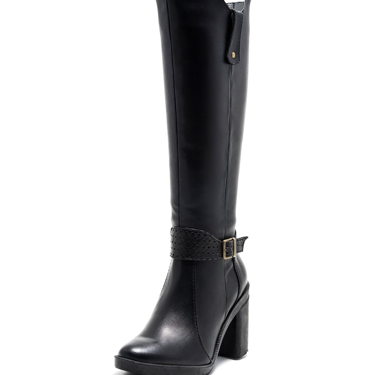 VIOLA - Bota para mujer VIOLA Swaty negra de caña alta