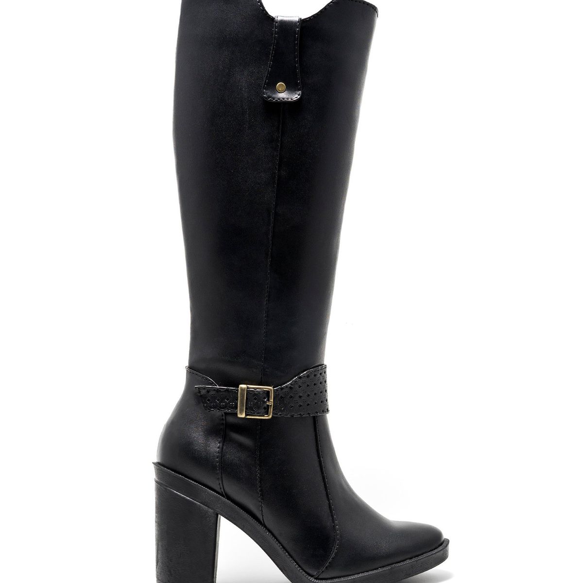 VIOLA - Bota para mujer VIOLA Swaty negra de caña alta