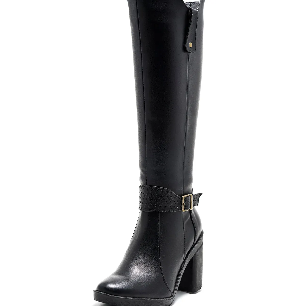 VIOLA - Bota para mujer VIOLA Swaty negra de caña alta
