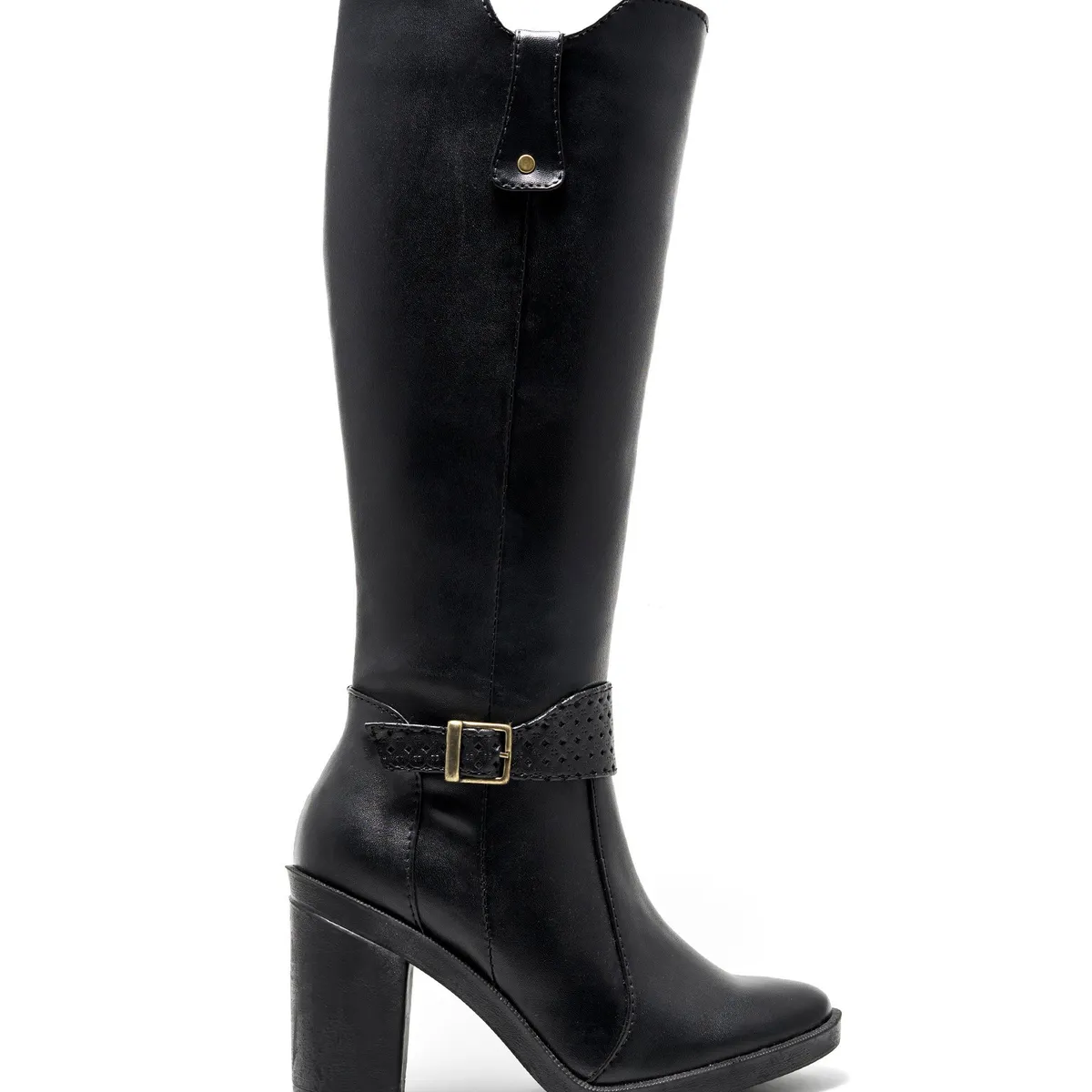 VIOLA - Bota para mujer VIOLA Swaty negra de caña alta