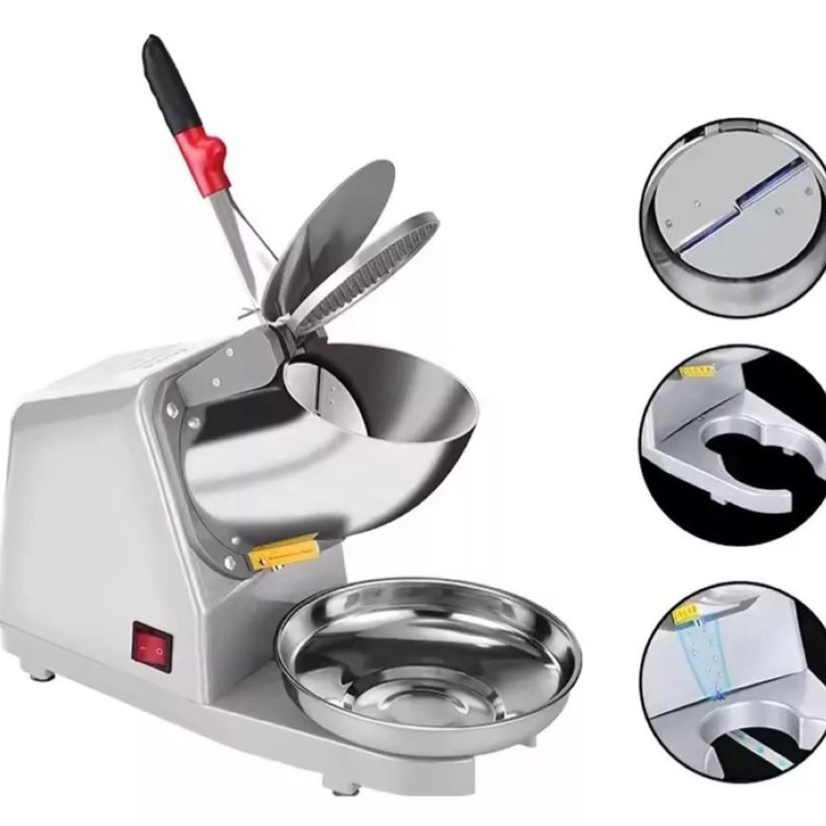 ZHOPI CO - Maquina Para Raspados Cholados Triturador De Hielo