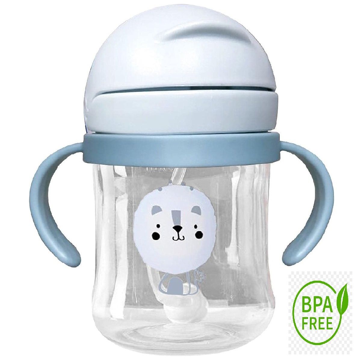 MUNDO BEBE - vaso pitillo antiderrame bebe niño niña  250ml