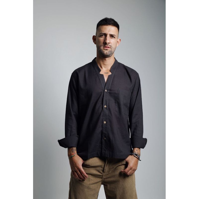 UNCOLOR - Camisa En Lino con botones