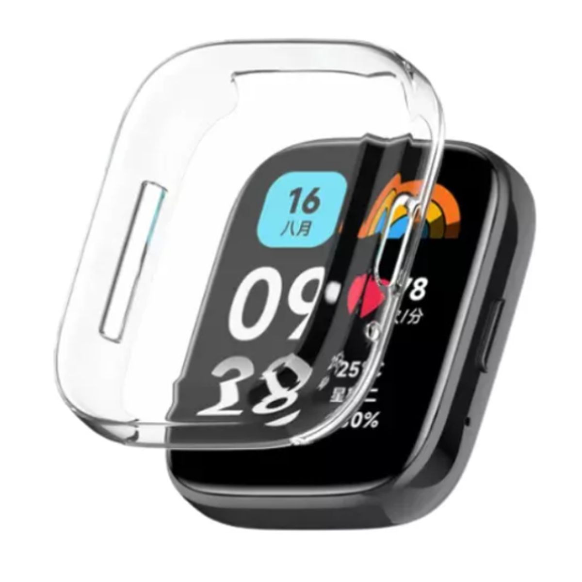 GENERICO - Funda Case Para Xiaomi Redmi Watch 3 Active-Transparente