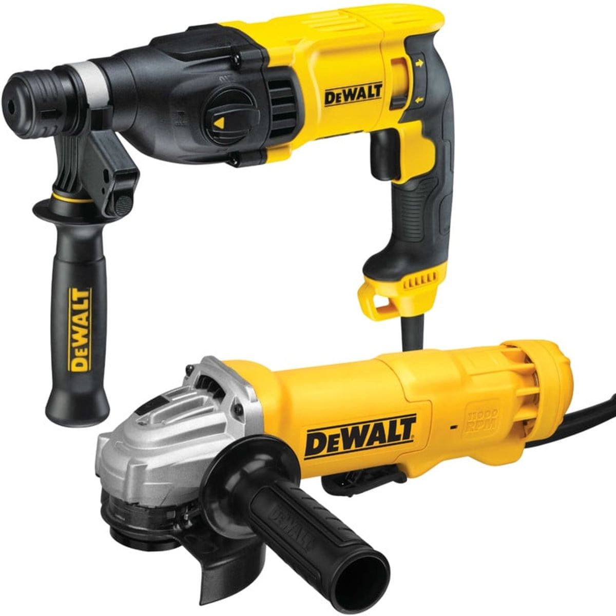 DEWALT - Rotomartillo sds plus 1" 800w+pulidora 4.1/2"1200w