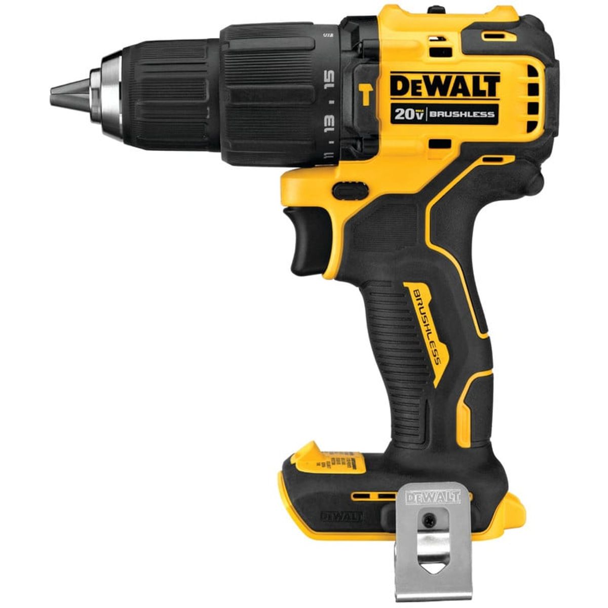 DEWALT - Taladro 1/2"18v+atornillador+2 baterías 2ah+1 baterías 4ah