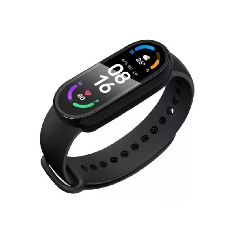 GENERICO - Funda Case Para Xiaomi Mi Band 4-5-6- Negro