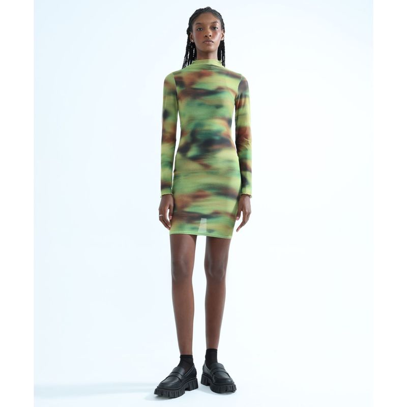SEVEN SEVEN - Vestido Para Mujer Manga Larga Color Verde Claro Marca Seven Seven #28171260