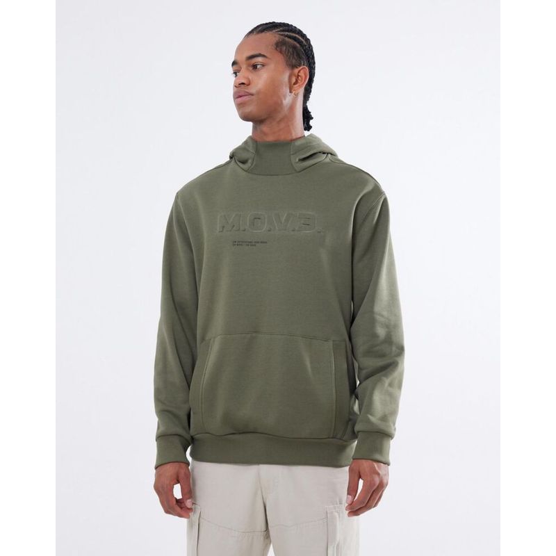 SEVEN SEVEN - Buzo Para Hombre Hoodie Color Verde Oscuro Marca Seven Seven #45060668