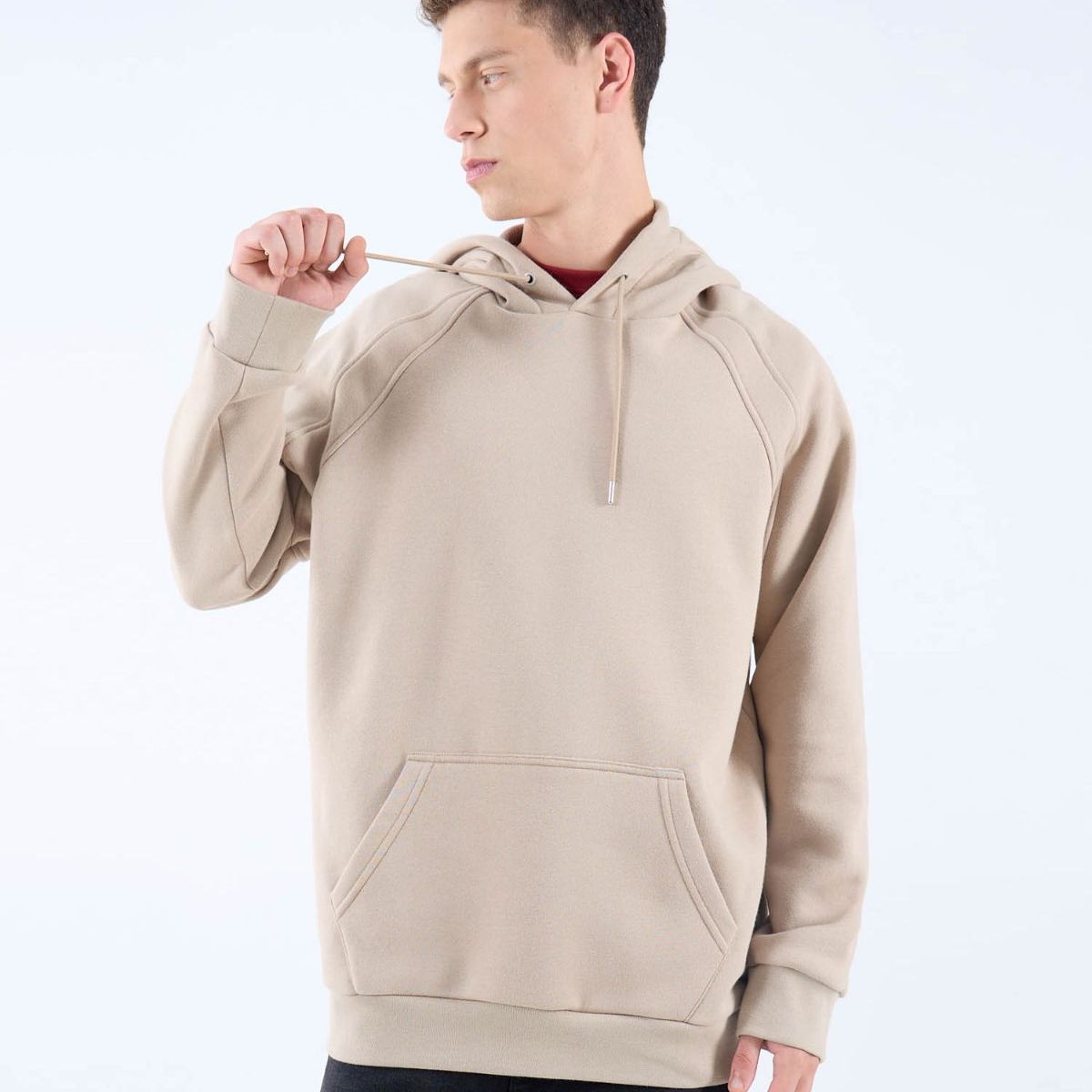 SEVEN SEVEN - Buzo Para Hombre Hoodie Color Camel Marca Seven Seven #45060696