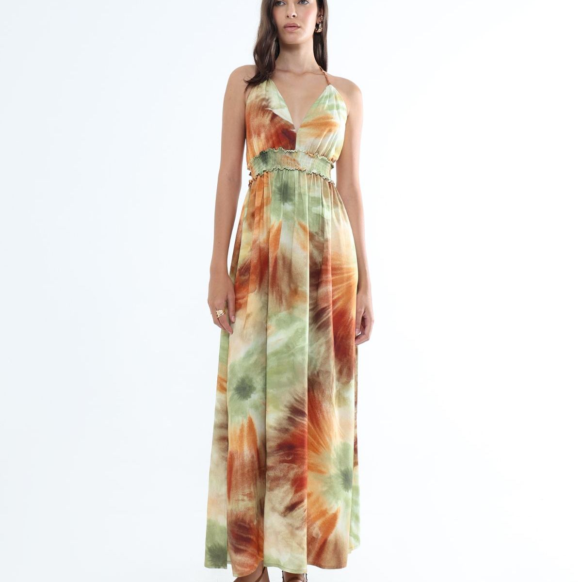 SEVEN SEVEN - Vestido Para Mujer Manga Sisa Color Verde Claro Marca Seven Seven #28171345