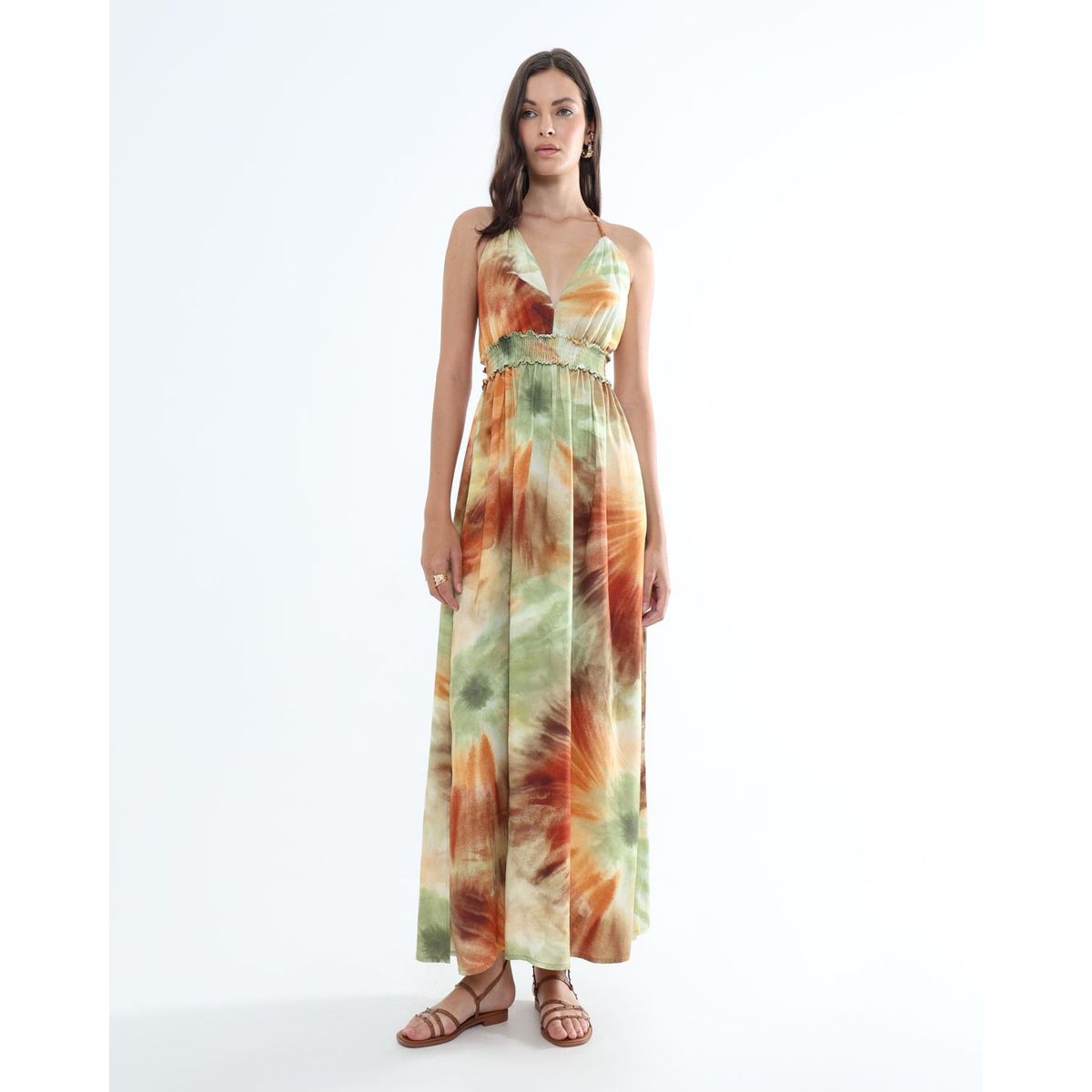 SEVEN SEVEN - Vestido Para Mujer Manga Sisa Color Verde Claro Marca Seven Seven #28171345