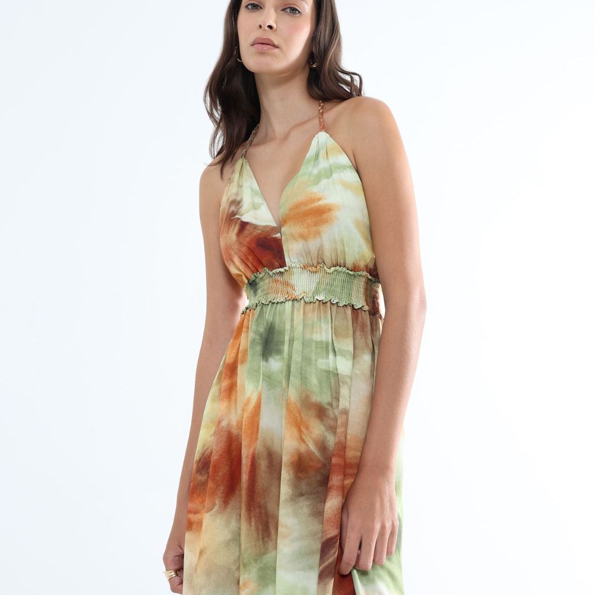 SEVEN SEVEN - Vestido Para Mujer Manga Sisa Color Verde Claro Marca Seven Seven #28171345